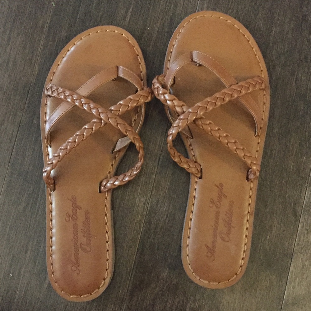 American Eagle Outfitters braided sandals